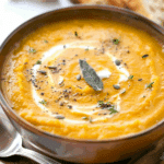 No Chop Roast Pumpkin Soup