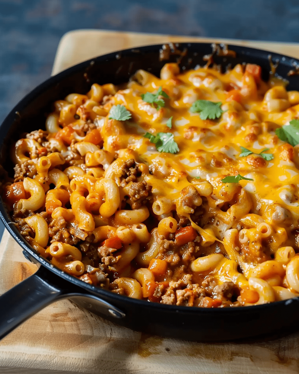 One-Pan Taco Mac and Cheese