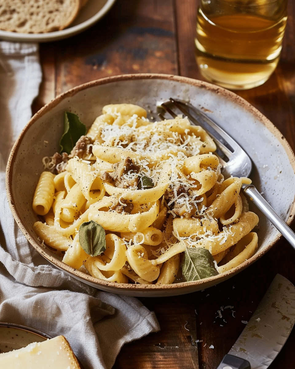 Genovese Sauce and Pasta