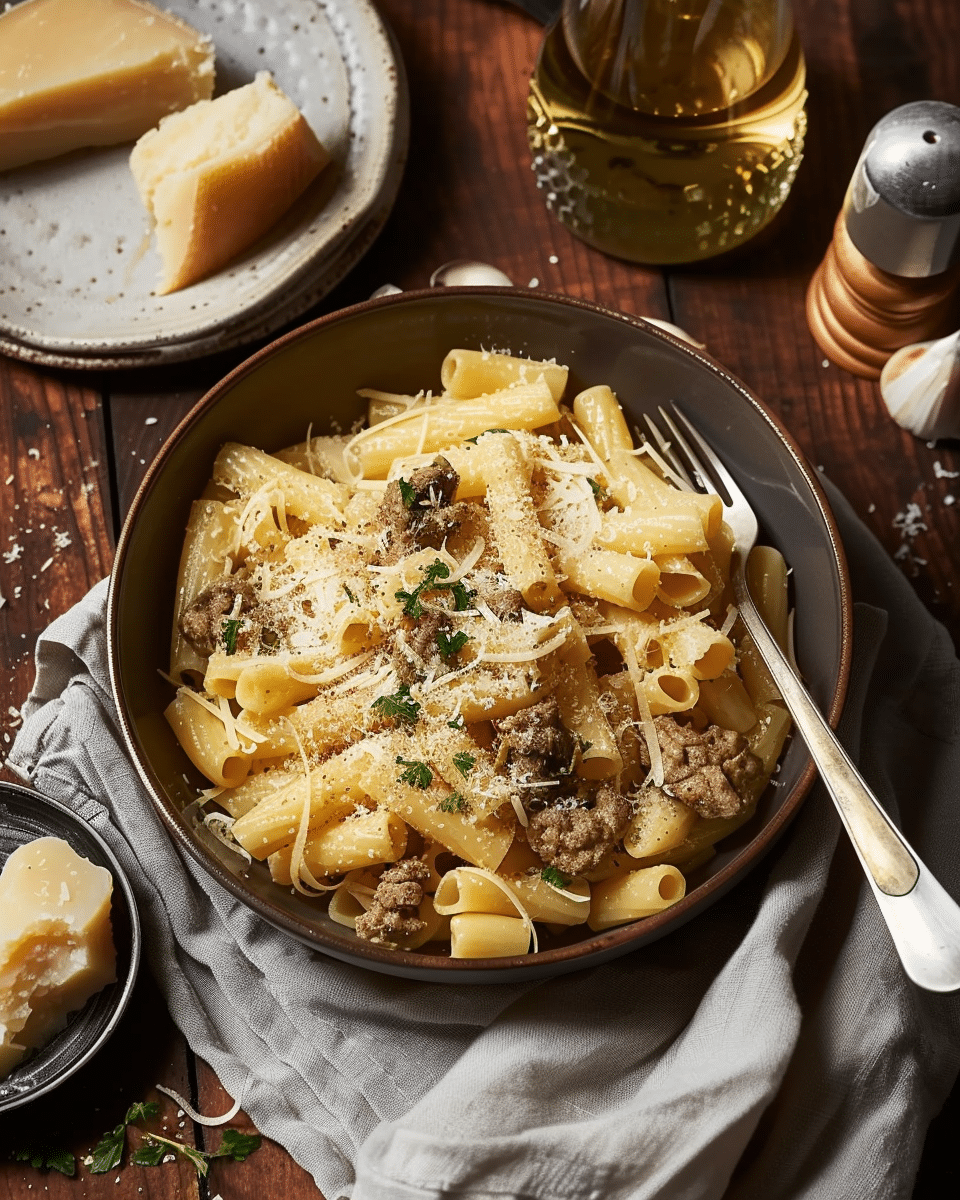 Genovese Sauce and Pasta