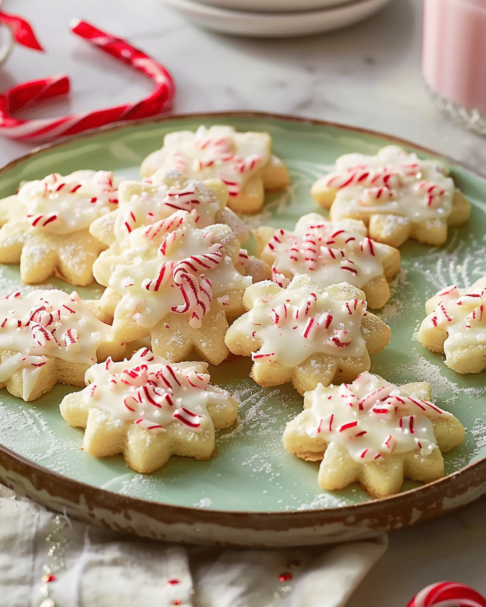 Peppermint Holiday Cookies