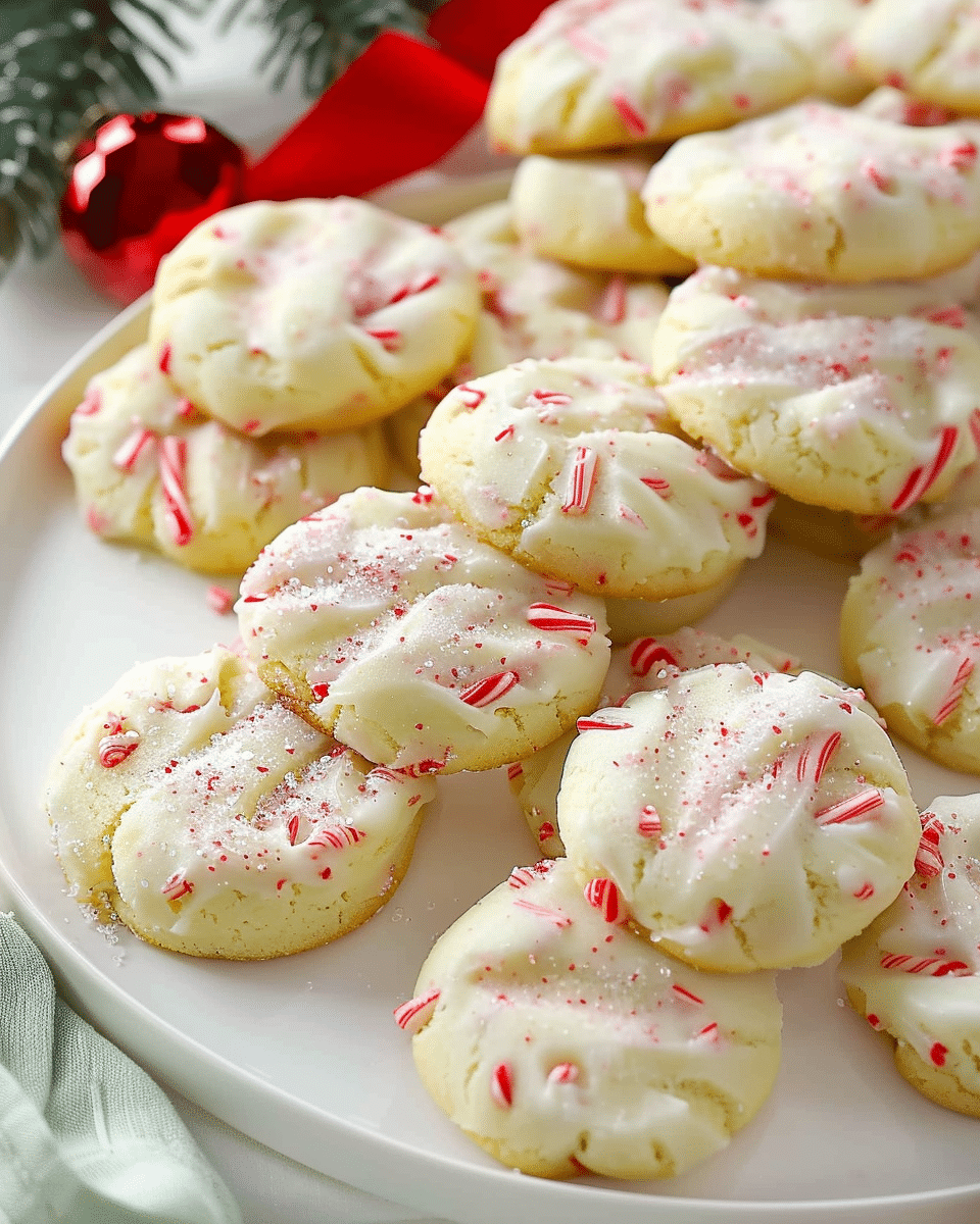 Peppermint Holiday Cookies