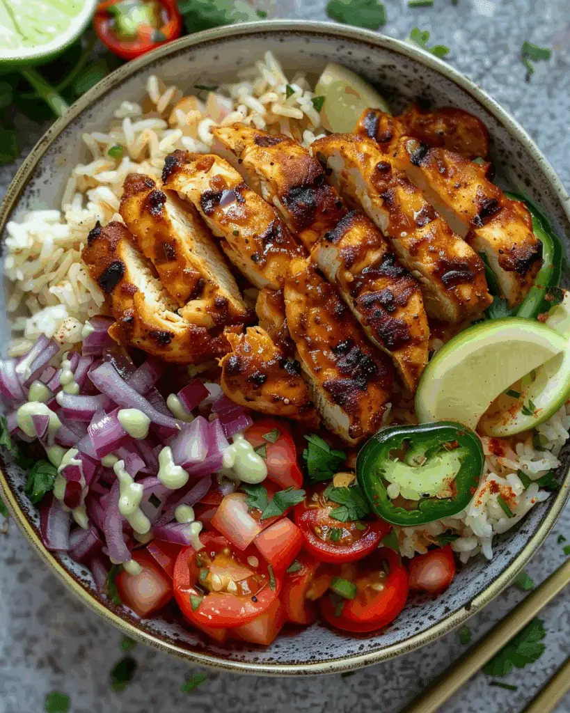 Peri Peri Chicken Bowls