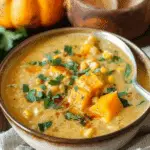 Pumpkin and Chipotle Corn Chowder