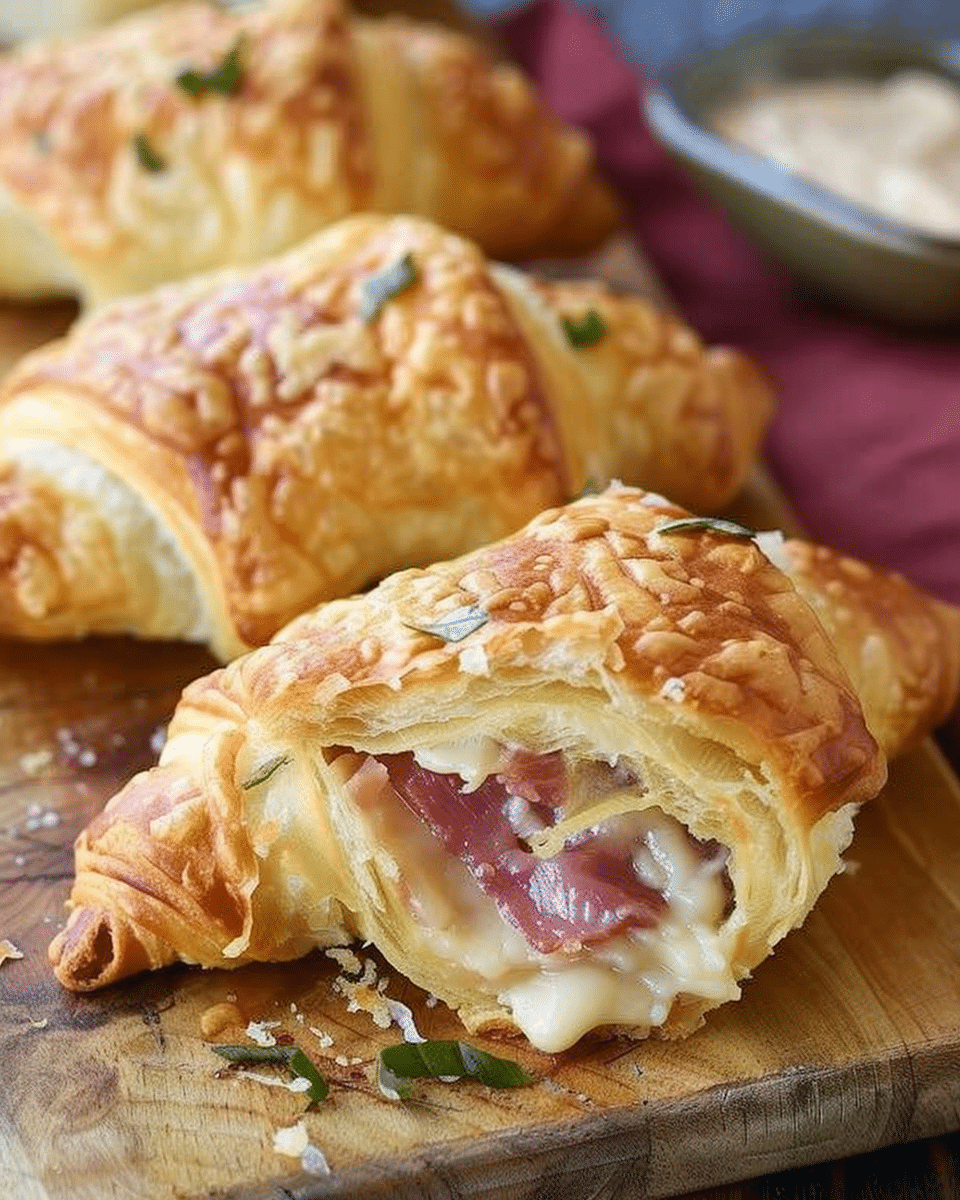 Reuben-Stuffed Crescent Rolls