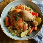 Roast Chicken and Veggie Couscous