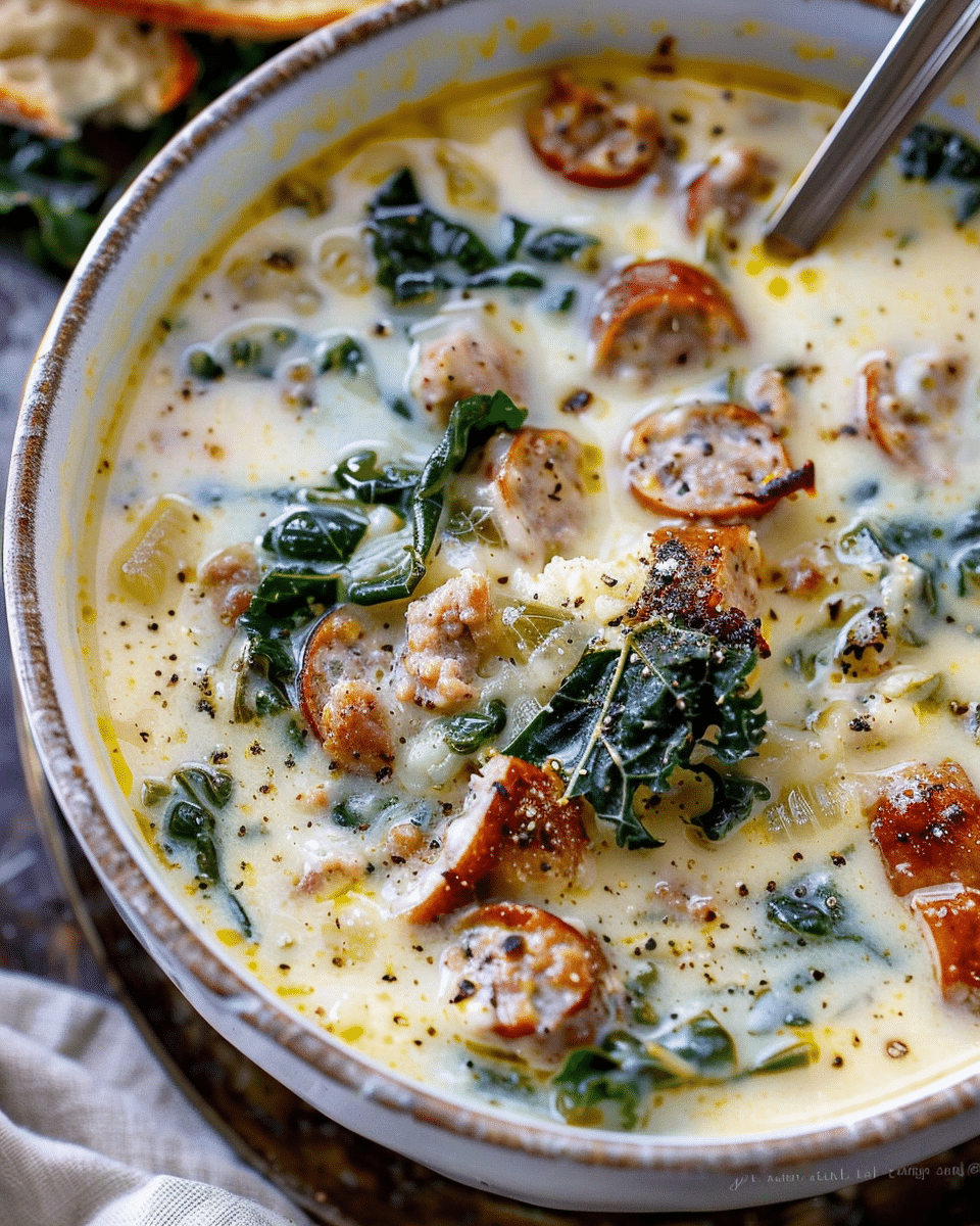 Sausage Kale Soup