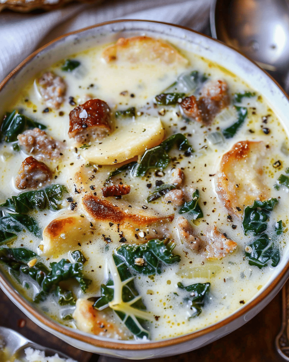 Sausage Kale Soup