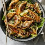 Sesame-Soy Dumpling Salad