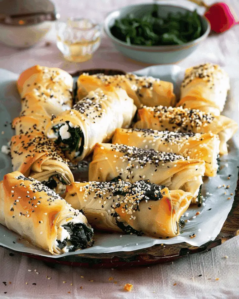 Silverbeet and Feta Rolls