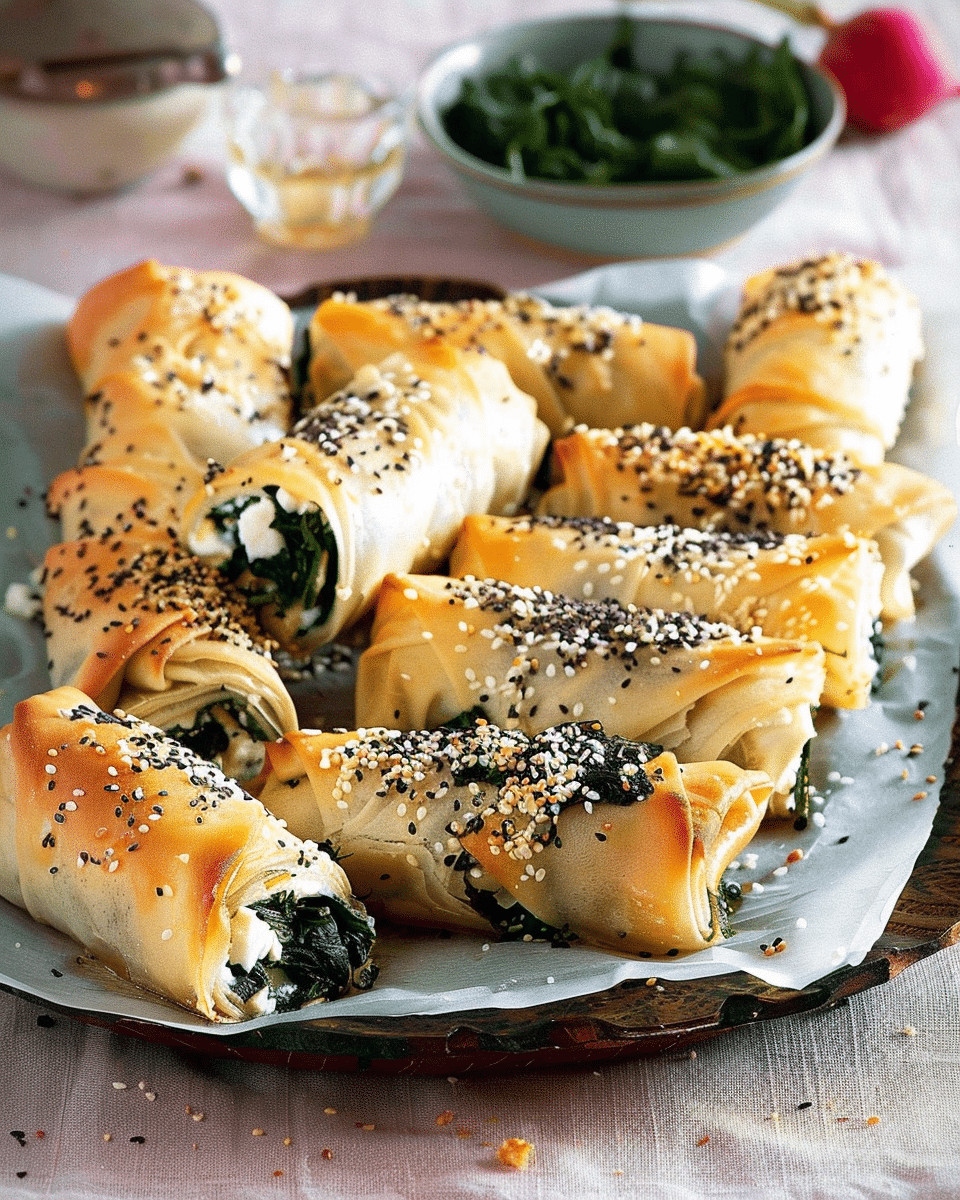 Silverbeet and Feta Rolls