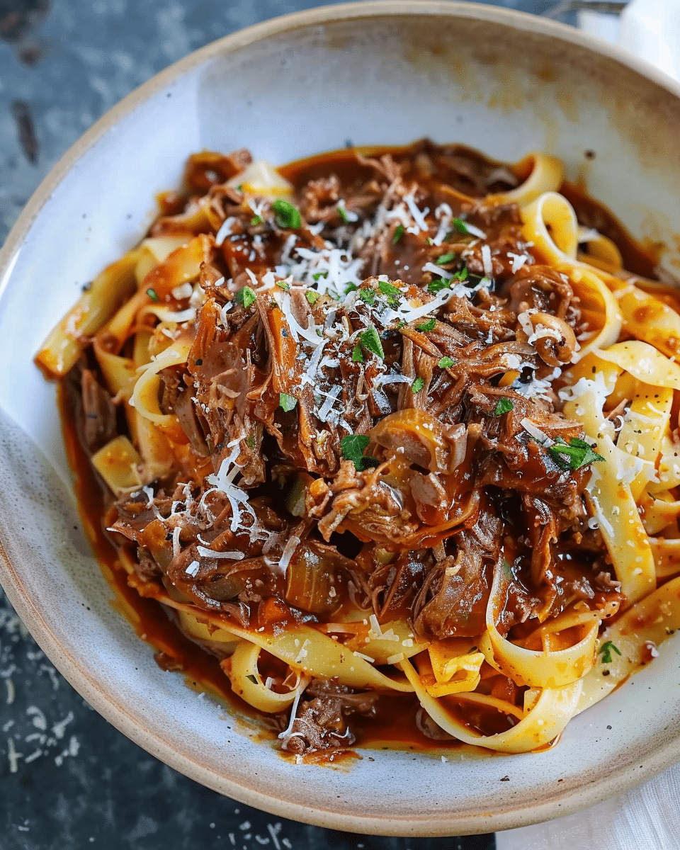 Slow-Cooker Beef Ragu