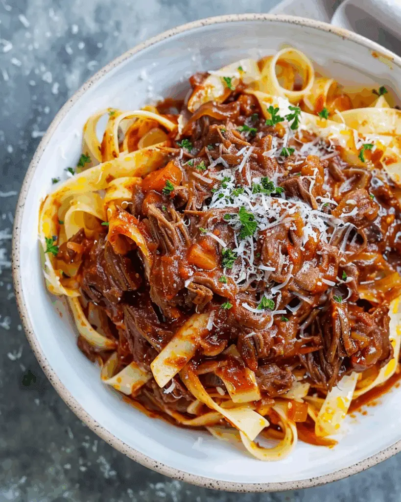 Slow-Cooker Beef Ragu