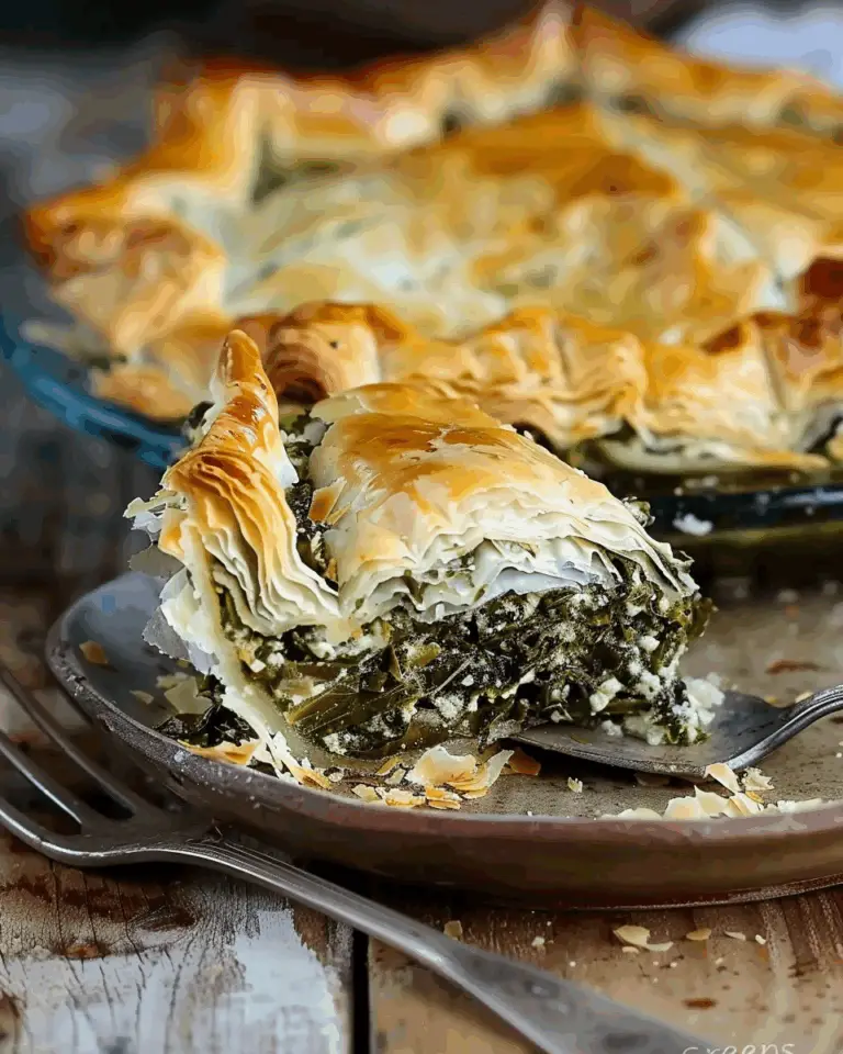 Spanakopita ‘Greens’ Pie