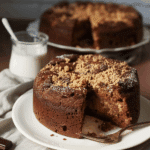 Torta Paesana with Amaretti and Chocolate