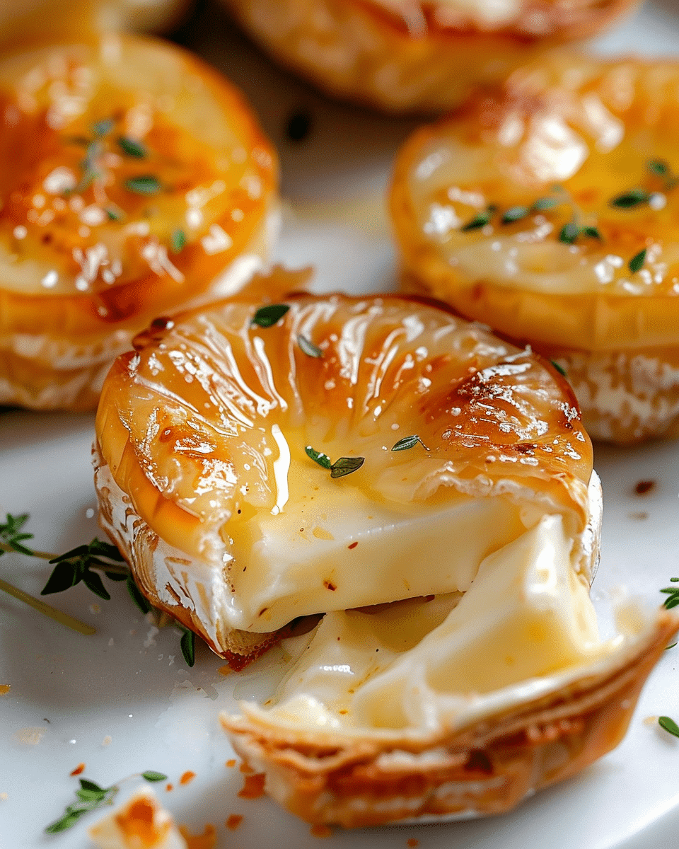 Upside-Down Brie Bites
