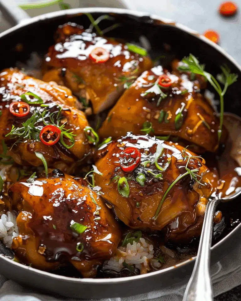 Vietnamese Coconut Caramel Chicken