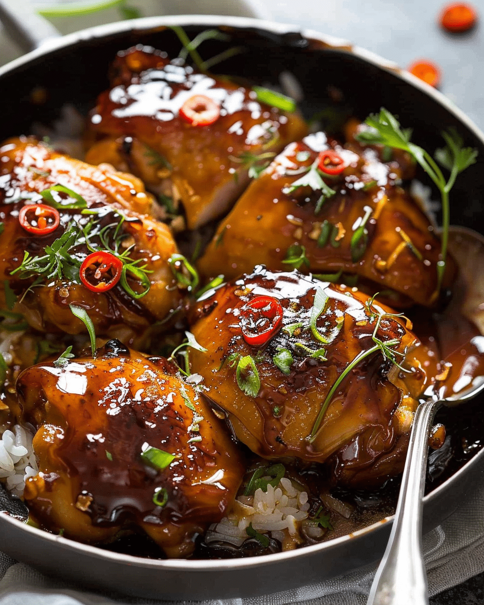 Vietnamese Coconut Caramel Chicken