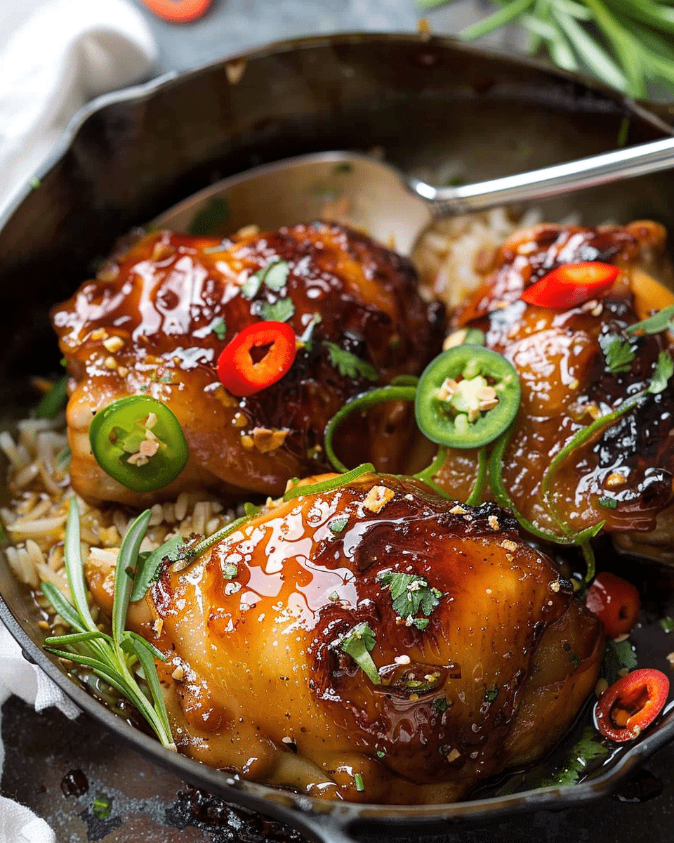 Vietnamese Coconut Caramel Chicken