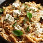Whipped Ricotta One Pot Chicken Pasta