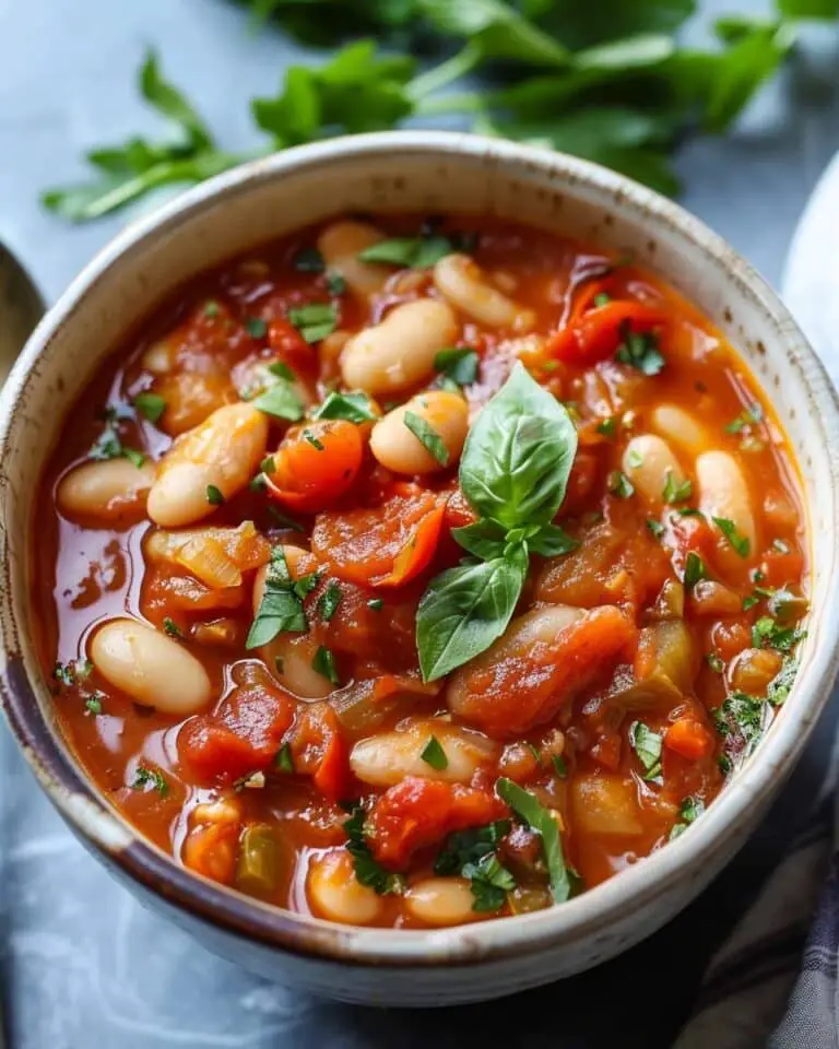35-Minute Tuscan White Bean Tomato Stew: Comfort in Every Bite