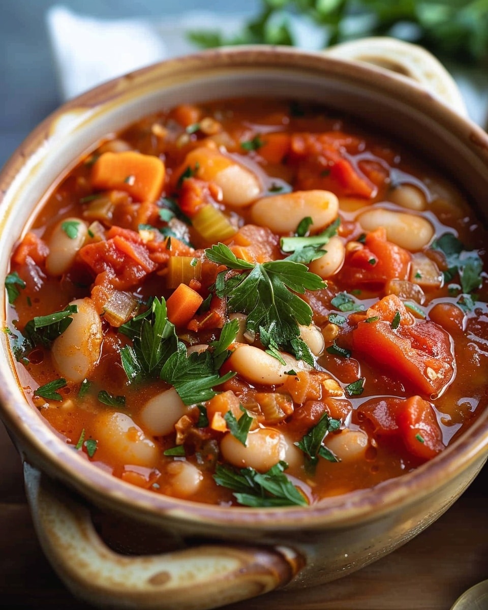 35-Minute Tuscan White Bean Tomato Stew: Comfort in Every Bite