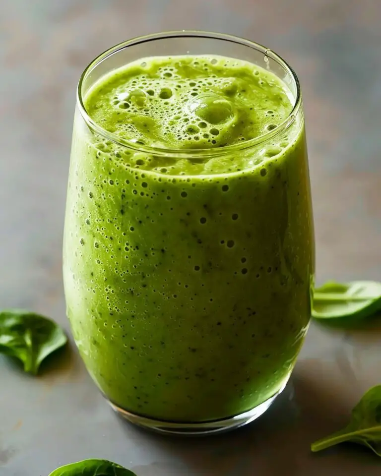 5-Minute Green Smoothie Breakfast That Tastes Amazing