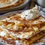 Apple Cinnamon Breakfast Quesadillas