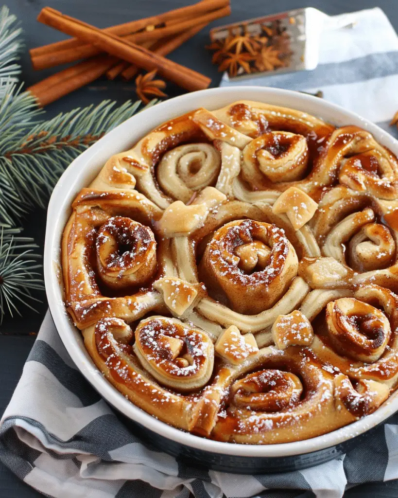 Apple Pie Cinnamon Breakfast Swirls
