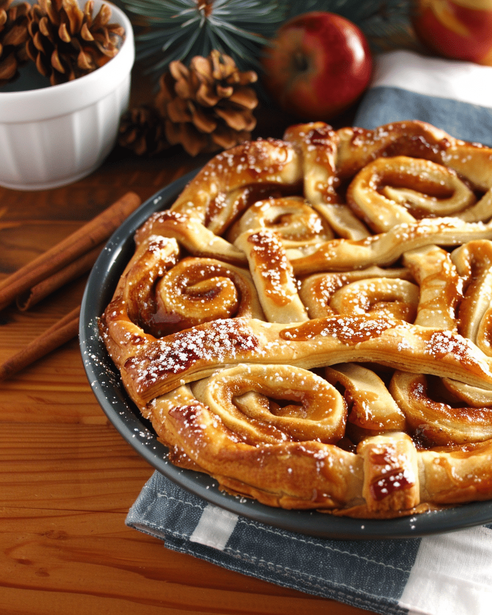 Apple Pie Cinnamon Breakfast Swirls
