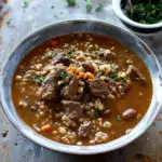 Beef, Bean & Barley Soup