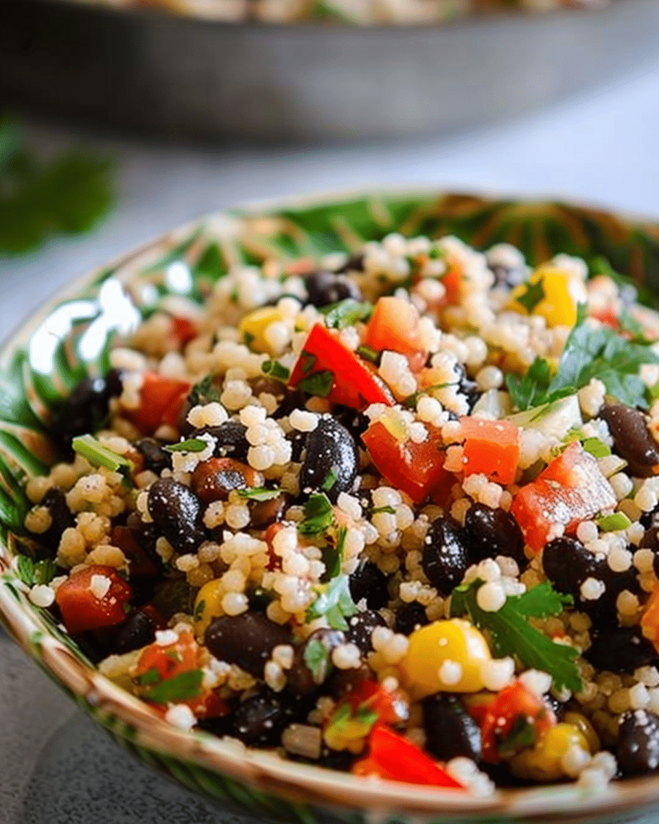 Black Bean & Couscous Salad