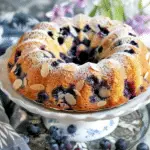 Blueberry Almond Bundt Cake