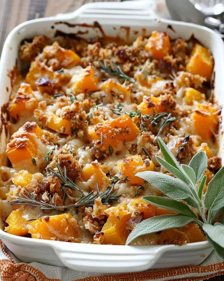 Butternut Squash Casserole
