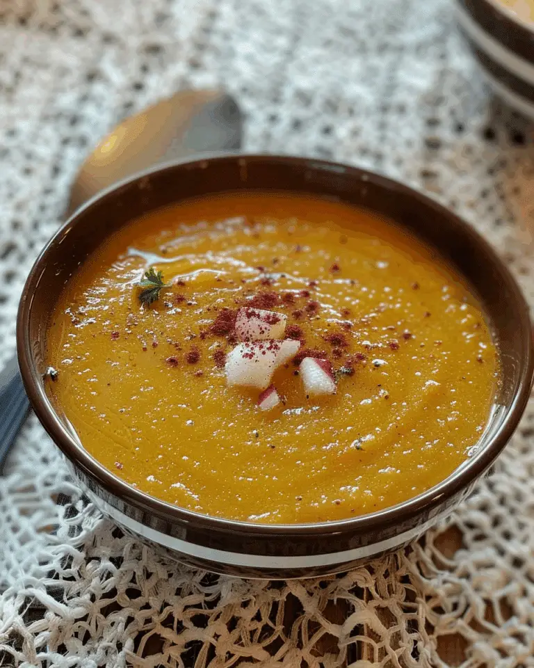 Butternut Squash Soup with Apple