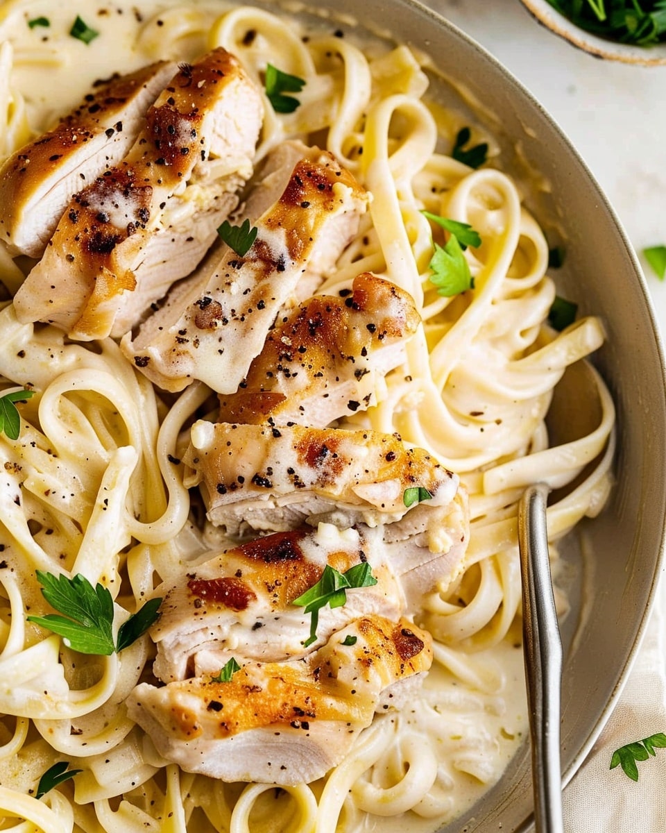 Chicken Fettuccine Alfredo