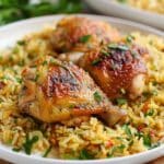 Chicken Thighs and Rice