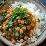Chickpea Curry with Jasmine Rice (Vegetarian)