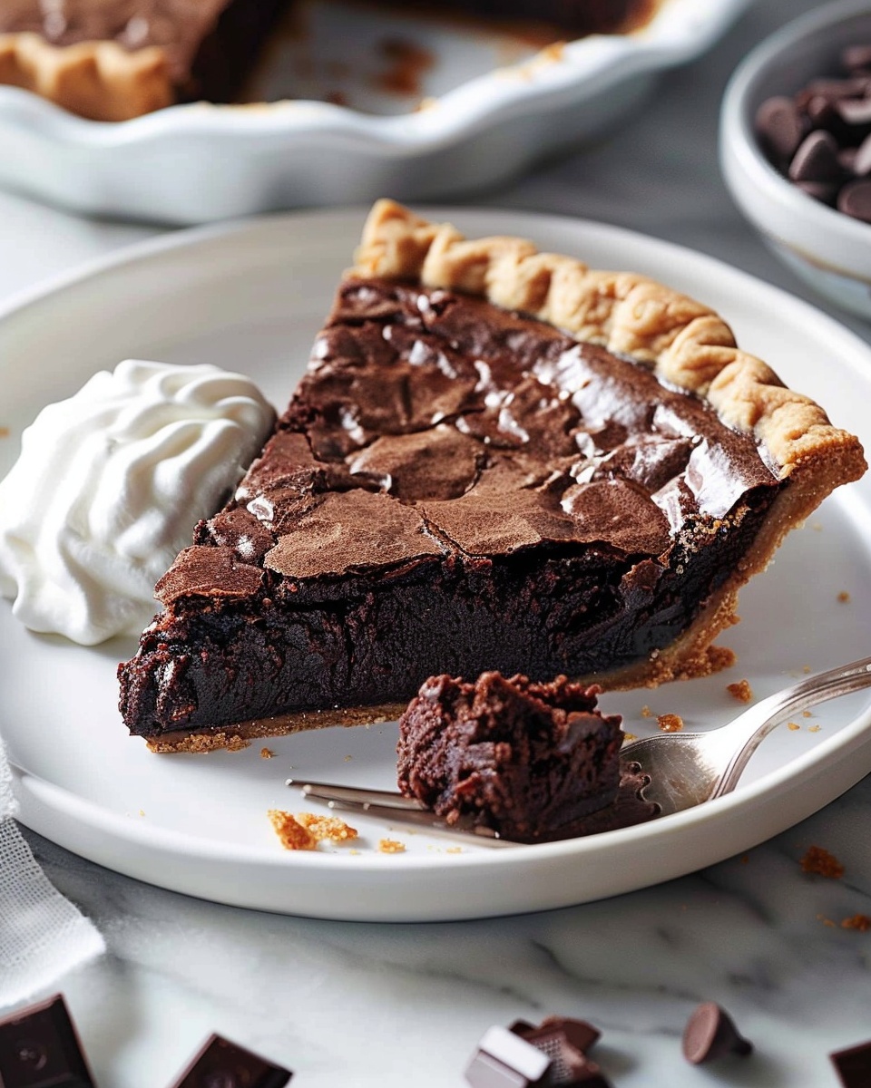 Chocolate Brownie Pie