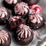 Chocolate Peppermint Blossoms