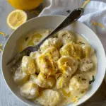 Creamy Lemon Ricotta Gnocchi