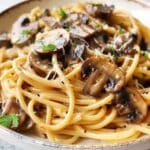 Easy Mushroom-Miso Pasta
