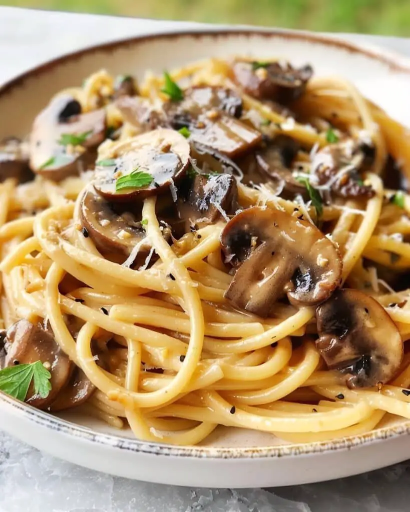Easy Mushroom-Miso Pasta