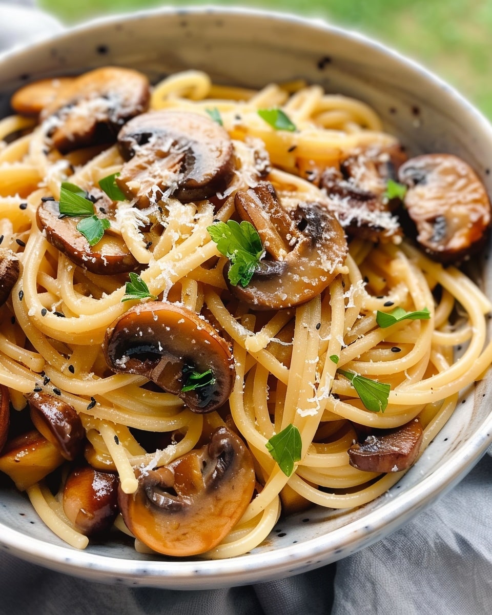 Easy Mushroom-Miso Pasta