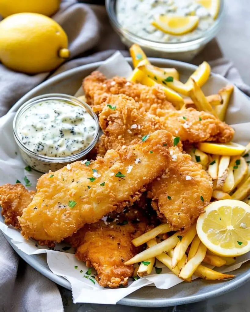 Fish Fry with Tartar Sauce