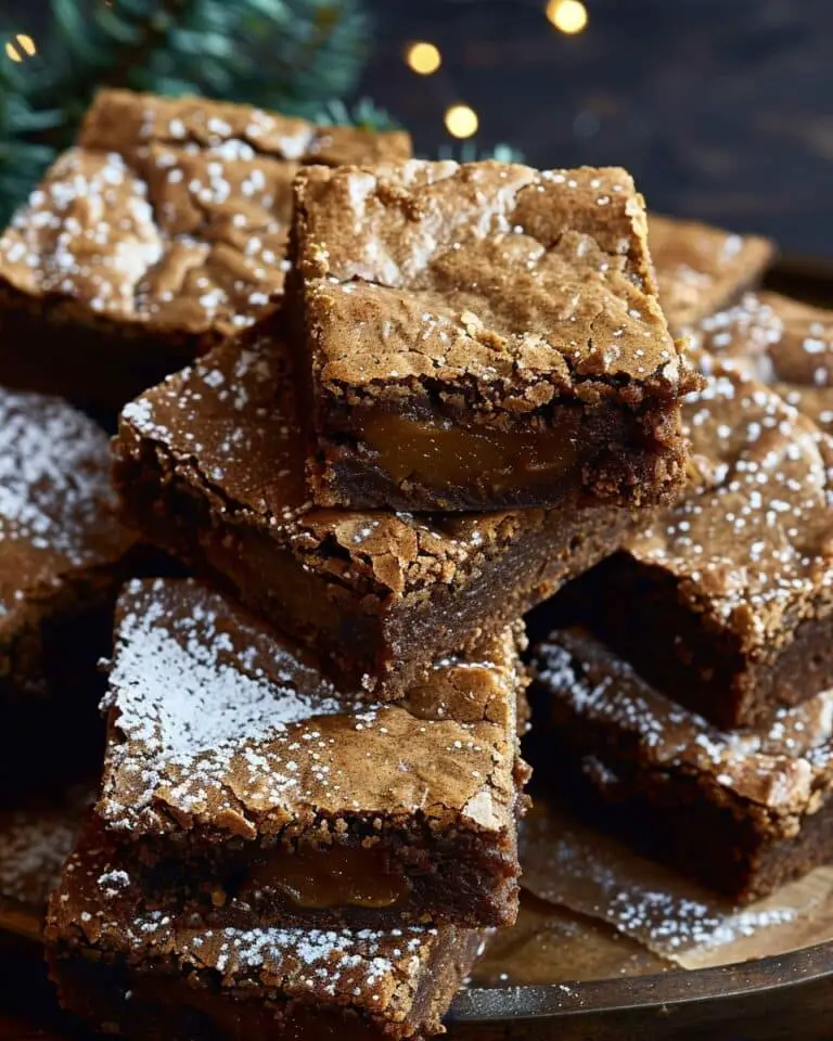 Gingerbread Brownies