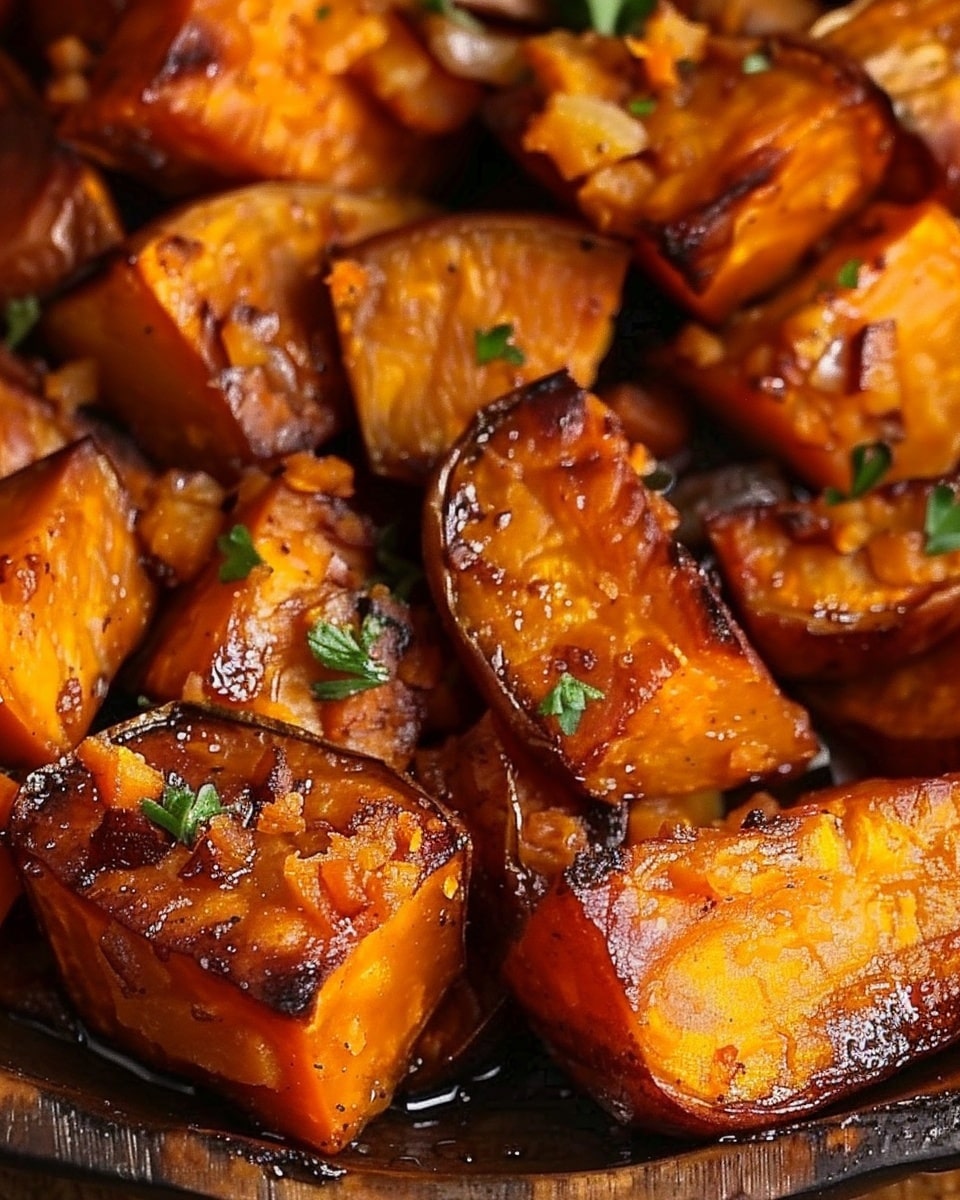Honey Roasted Sweet Potatoes