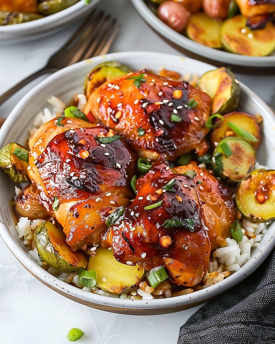 Honey Sriracha Chicken