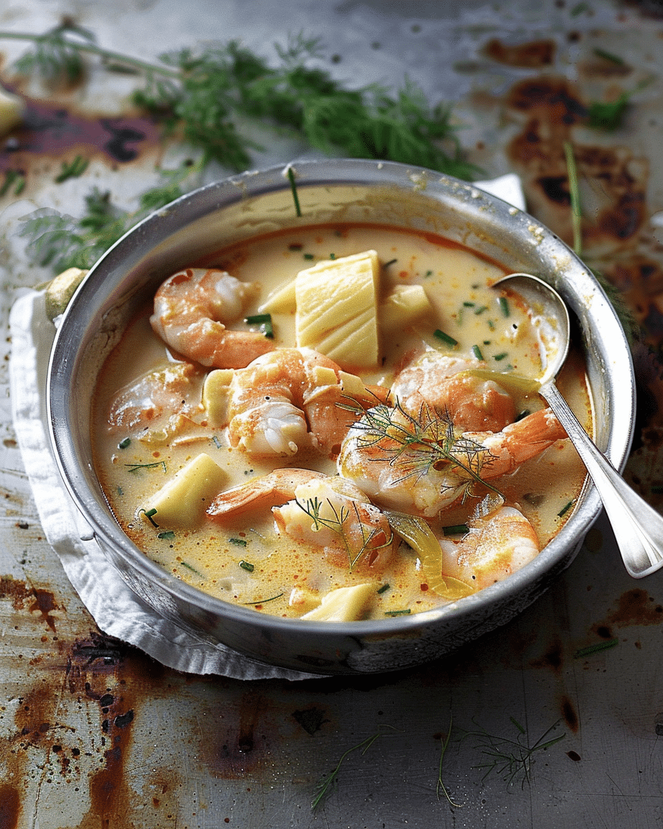 Icelandic-Inspired Fish Soup