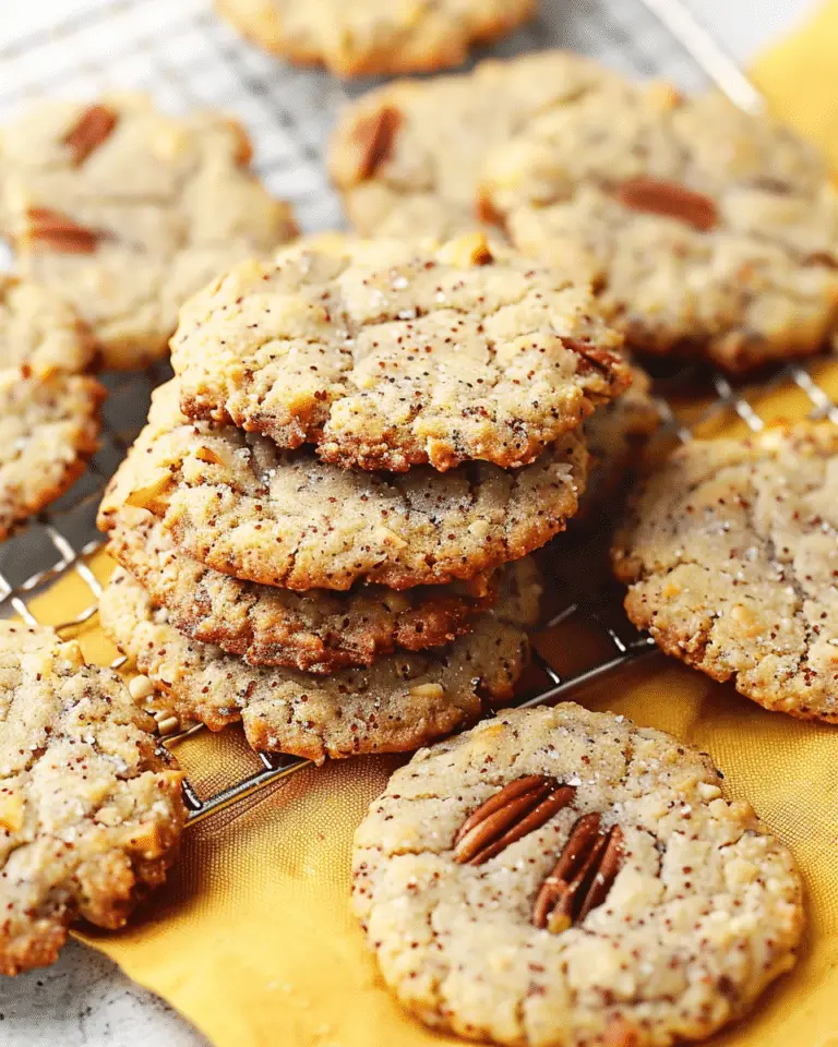 Low Carb Butter Pecan Cookies